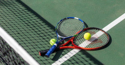 TENNIS, LAWN GAMES & BICYCLES